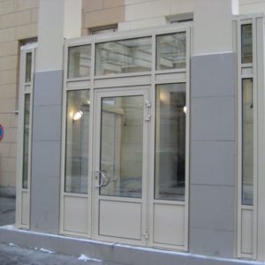 Алюминиевая дверь 1300×2000 мм. GFTD15203
